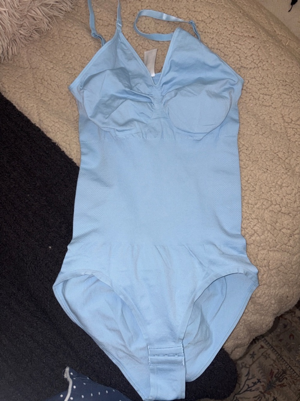 Light Blue Girls One-Piece body shape brand new